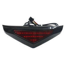 Motorradzubehör, Hinterer Kotflügel, Untere Verkleidung, LED-Licht für  Goldwing Gold Wing GL1800 F6B 2018-24, Schwarz & Rot