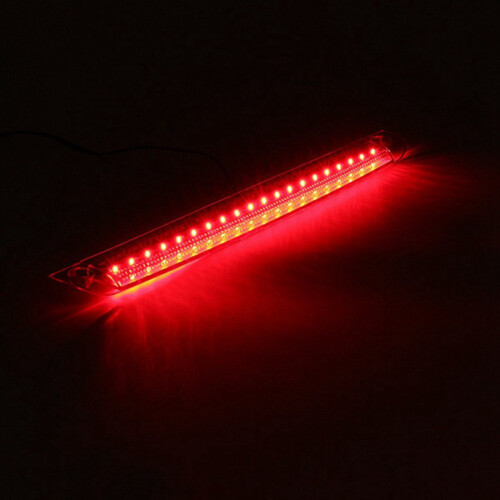 Universal Car Motorcycle Red 12V 20 LED 3RD High Mount Brake Tail Stop Light 2