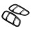Car Light Cover Front  Light Decorative Cover Bumper Protector for GAC    Renegade 4