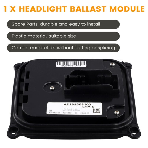 A2189009103 High Performance Headlight Ballast Led Headlight Module Control Unit for - B C CLS GLK Class 2