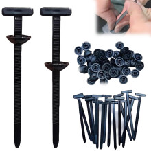 Heavy Duty Nylon Cable Ties with Self Locking Buckle, UV Resistant Zip Ties for Cars and Outdoor Use, 50Pcs