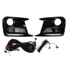 For  WRX STI 2018-2021 LED Daytime Running Lights Fog Lamp Bezel Assembly Replacement 57731VA410 57731VA400
