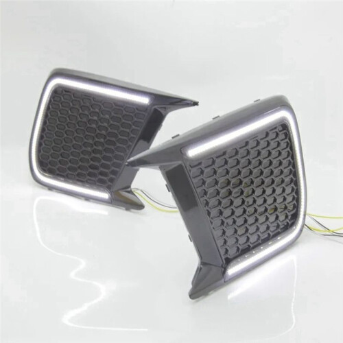 Voor  WRX STI 2018-2021 Switchback Sequential LED DRL Mistlamp Cover Kit Bezel 1