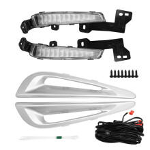 LED DRL Daytime Running Lights Fog Light Headlights Turn Signal Light Harness Car Body Kit for  Prius 2019 - 2021