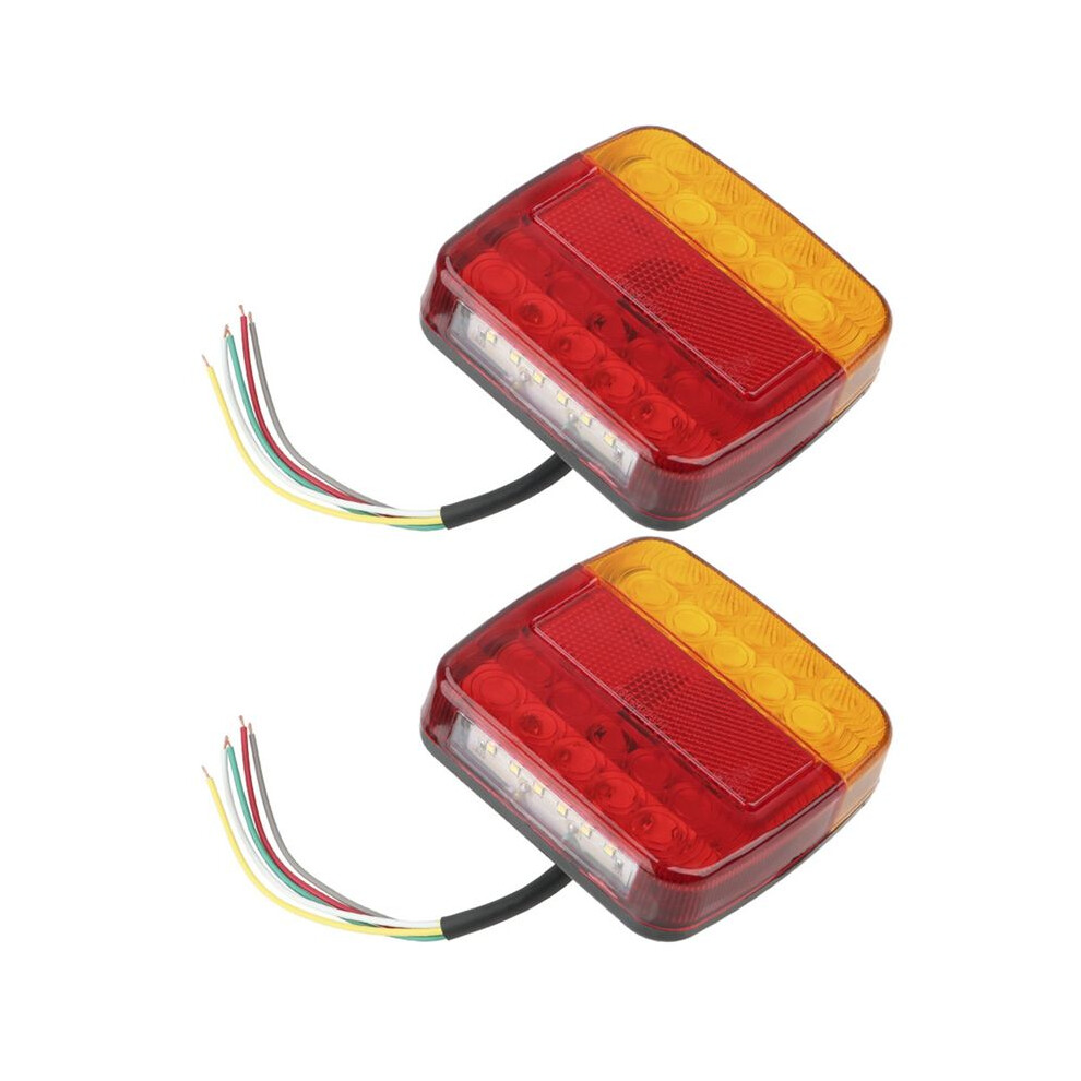 12V Tail Turn Signal Indicator 26 Leds Tail Car Number Plate Brake Stop Lamp For Trailer Truck Caravan Light 4711820485033