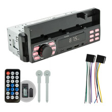 1Din Car MP3 Phone Holder Positioning Car Protection Calling Color Light Voice Control FM Radio