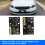 Car Front Headlight LED Chip Light Source PCB Board for  S60  Middle Version 2013-2018 219111-01 21911101 L 3