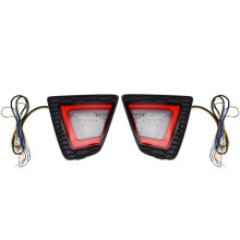 Car LED Rear Bumper Lights Daytime Running Lights Turn Signals Reversing Lights Brake Lights for Fit 2014-2017