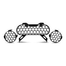 Motorcycle LED Auxiliary Light Cover Lamp Protection Turn Signal Taillight Guard Grille for CL500 2023-2025