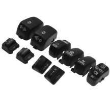Botão de Interruptor Manual de Guidão de Motocicleta para  FLHT FLHTC FLHX FLTRX FLHXXX Modelo 1996-2013