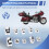 Motorcycle Handlebar Button for  Ultra Classic Electra Glide Road King Glide 1996-2013 Handlebar Button Shell 4