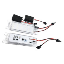 2Pcs Canbus LED License Plate Light for 147 156 159 166 Brera Giulietta Type 940 MiTo Romeo Spider 939