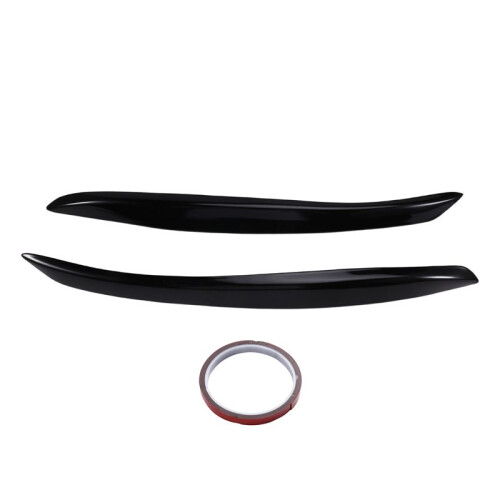 Gloss Black Car Headlight Eyelids for  TT 8J 2006-2014 1