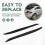 Gloss Black Car Headlight Eyelids for  TT 8J 2006-2014 5