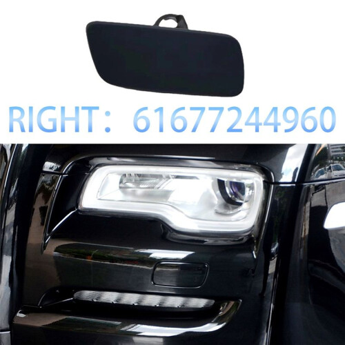 61677244960 New Front Headlight Cleaning Nozzle Cover for   2010-2018 Right 1