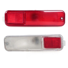 1 Pair Rear Bumper Light Reflector Brake Light Signal Light Warning Light 8150287401 for Terios J100 1998-2005
