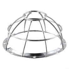 Smoke Detector Protective Cover Iron Wire Mesh Cage Bracket For Fire Sprinkler LED Light AntiCollision Guard 1Piece