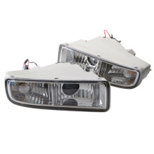 1 Pair Front Bumper Lights Left & Right Halogen Driving Fog Lamps 1998-2007 for  Lx470 81040-60020