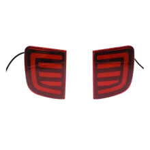 Conjunto de Luzes de para-Choque Traseiro, Refletor Traseiro, Luz de Freio de Advertência para  Land  LC200 2008-2015