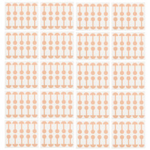 200Pièces Patchs Auto-Adhésifs Beige Pour Modelage Nez