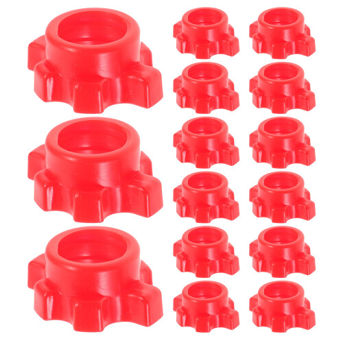 15Pièces Colliers De Serrage PVC Pour Haltères Sécurisés Barre