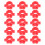 15Pièces Colliers De Serrage PVC Pour Haltères Barres Standard 1