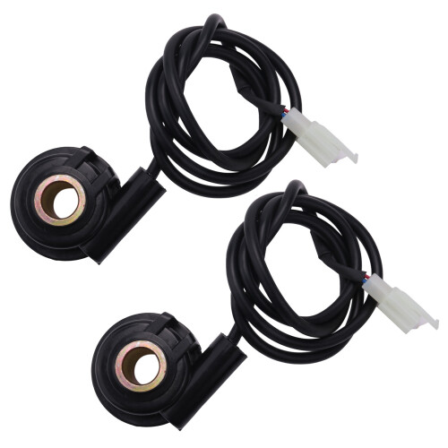 2X Motorcycle Digital Odometer Speedometer 3-Wire Sensor Cable Assembly