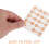 200Pcs Beige Self-Adhesive Nose Patches for Precise Nose Shaping 8