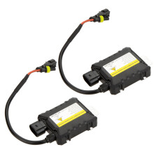 2X 12V 55W Ultra Slim Car Xenon HID Replacement Digital Ballast Bulbs Fit