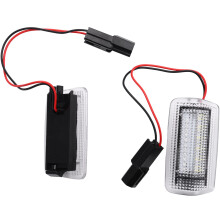 6X White Red Car LED Door Courtesy Light for Wish Prius Camry Alphard Isis Estima for Is250 Rx350