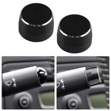 10x pour Fortwo 451 2009-2014 Capuchon de Vitesse D'Essuie-Glace de Voiture Décoratif Style de Voiture Noir