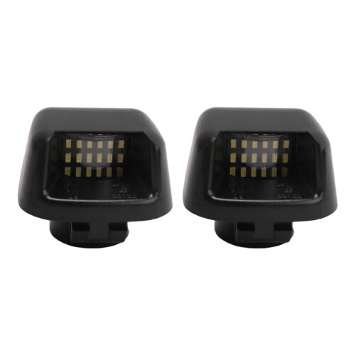 2X LED License Plate Light for  Navara D40 Frontier 2004-2018 2