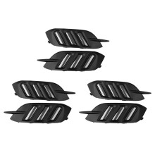 6X Car LED DRL Daytime Running Lights Rear Bumper Brake Light Tail Light Fog Lamp for 10Th Gen 2016-2019