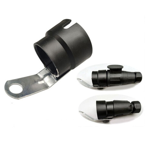 2X Trailer Plug Bracket Trailer Connector Bracket Trailer Plug Adapter 7Pin/13Pin Trailer Plug Bracket 1
