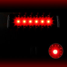 2X Car LED Third Brake Tail Lights High Mount Stop Lights for   JK 07-18