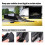 2X Capa Protetora de Lente Preta de 20 Polegadas para Caminhão com Barra de Luz LED Offroad 4WD SUV ATV 5