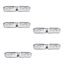 10x Car Front Bumper Fog Lamp Lens Lamp for E36 1992 1993 1994 1995-1998 H1 Without Bulb