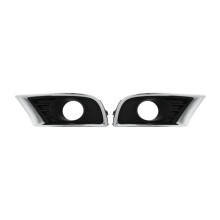 Cadre de garniture de phare antibrouillard avant de voiture 52040-06110 52030-06110 pour Camry 2009-2013, accessoires de voiture