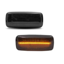 Flashing Dynamic Led Side Turn Signal Light for 200 300 Grand Cherokee Sebring/Town & Country