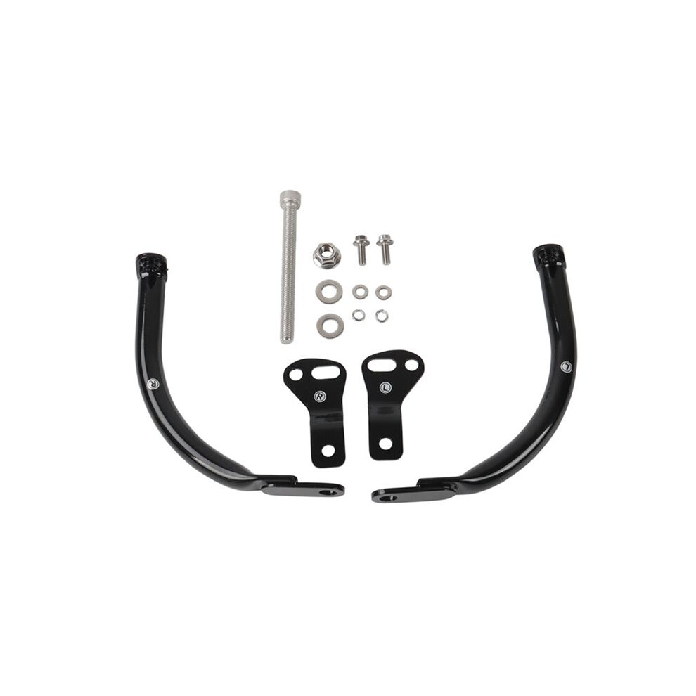 Motorcycle Front Fairing Support Bar Turn Signal Brackets Mount For Softail Low Rider St Ei Diablo Fxrst Fxlrst Light 6034173463953