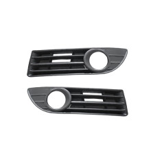 2PCS Fog Light Frame Cover Grille Grill for 9N 2005-2009 6Q0853665E, 6Q0853666G