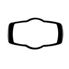 Car Headlight Button Trim Frame Car Interior Accessories for 3 Series E90 2008-2012