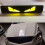 Devil'S Eye Logo Light Medium Mesh Light Car Modification Personalized Decorative Strip LED Luminous Decoration A 9