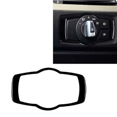 Car Headlight  Button Trim Frame Car Interior Accessories for  3 Series E90 2008-2012 2