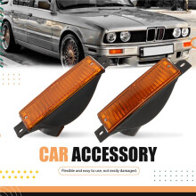 1 Pair Front Turn Signals Indicators Corners Lights 63131380965 63131380966 for 3 E30 1987 1988-1991