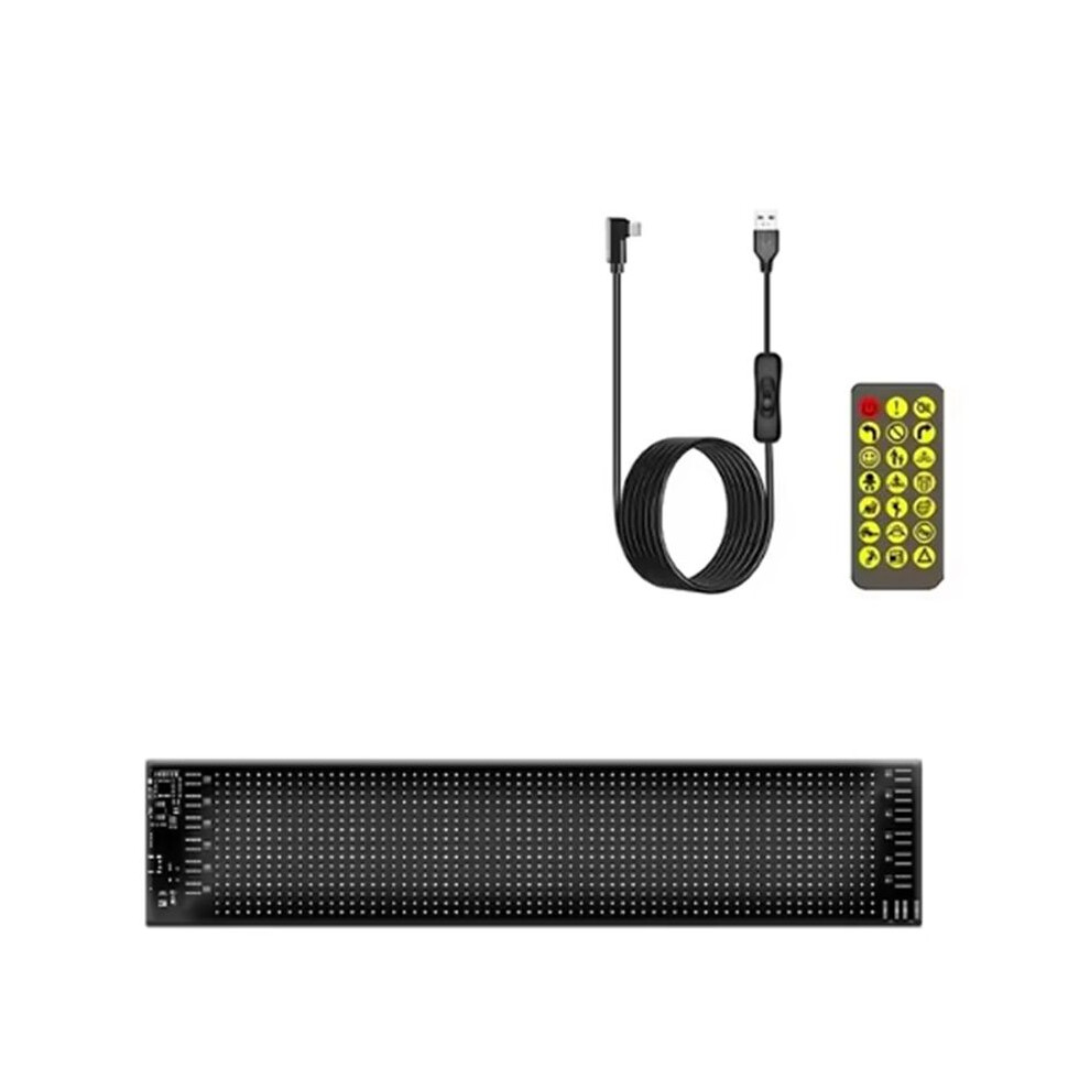 Car Led Logo App Led Matrix Pixel Panel Night Diy Programmable Flexible Led Display For Car Truck Accessories Light 6033318309675