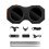 Devil'S Eye Lamp Motorcycle Electric Bicycle Rear Light Rear Mirror Modification APP Contro Eye LED Dynamic Atmosphere,B 1