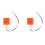 Relais Adapterkabel 2 Pin 12V LED Blinkrelais Einstellbare Frequenz der Blinker Blinker Blinkerrelais Orange 1