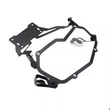 Motorcycle Headlight Guard Protector Grille Grill Cover for F900GS ADV Adventure F 900GS Black & Transparent