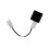 Relais Adapterkabel 2 Pin 12V LED Blinkrelais Einstellbare Frequenz der Blinker Blinker Blinker Relais Schwarz 5